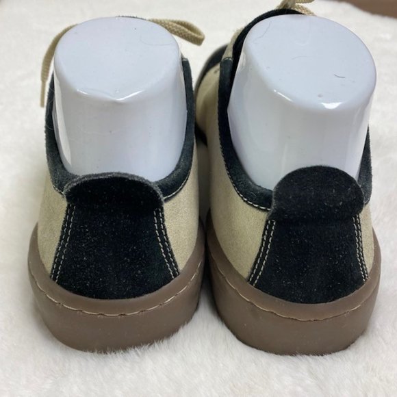 Rebels Suede Lace Up Tan Black Sneakers, size 6 - Picture 4 of 6